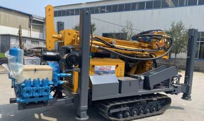 Буріння в гранті на глибину понад 260 метрів